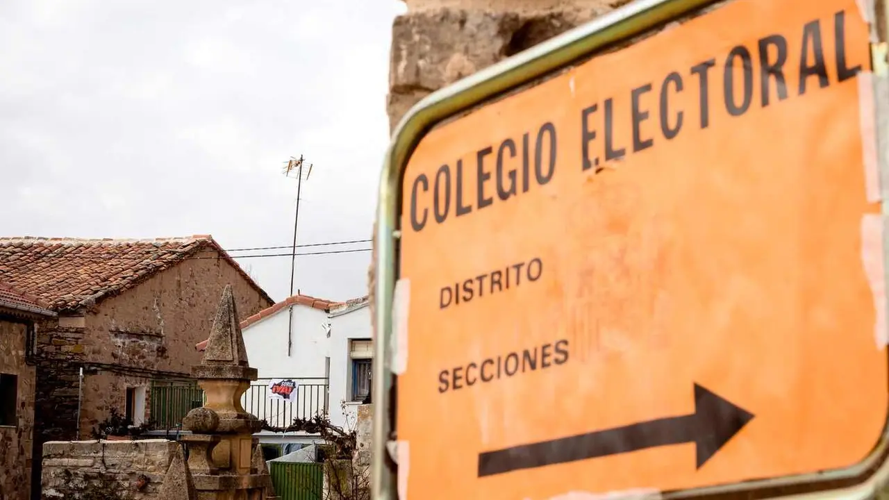 Votaciones a las Cortes de Castilla y Le&oacute;n en la localidad soriana de Aldealse&ntilde;or