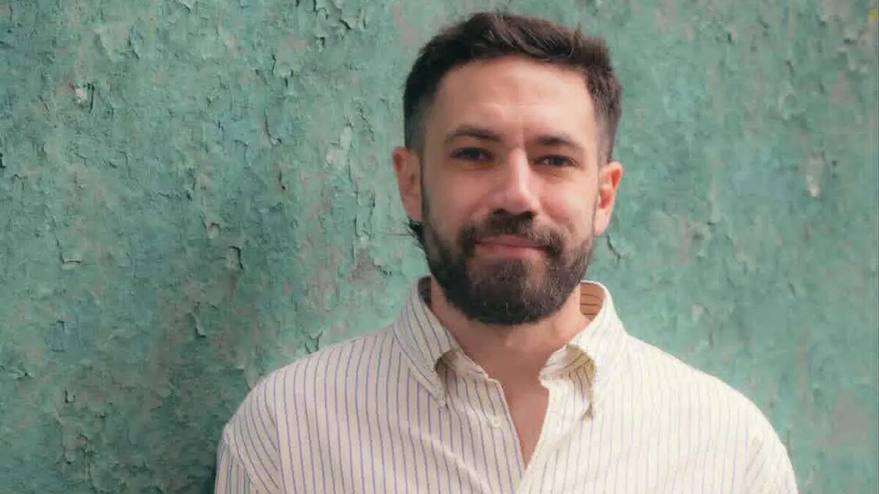 El autor granadino &Aacute;lvaro Cruzado.