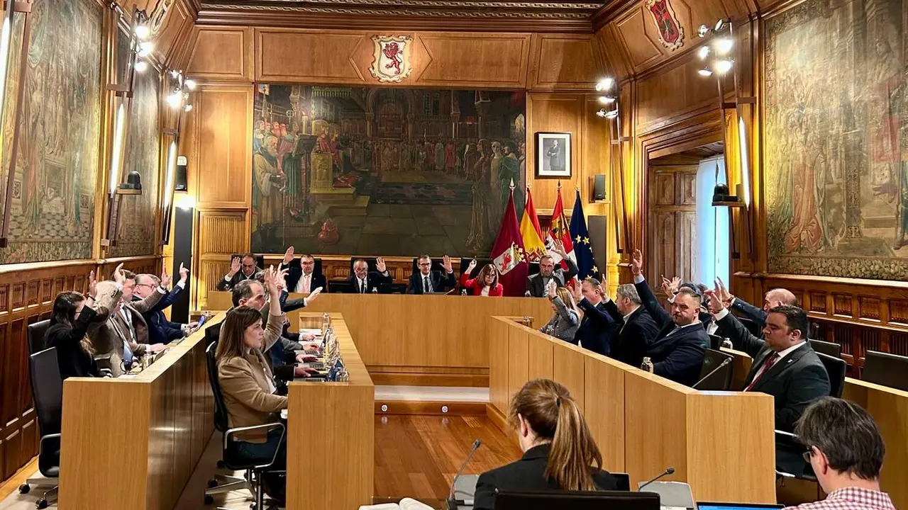 Votaci&oacute;n por unanimidad en el pleno de este mi&eacute;rcoles de la Diputaci&oacute;n Provincial.