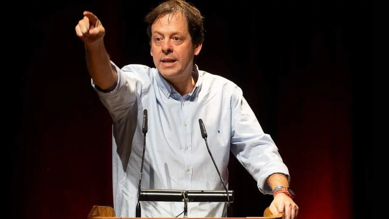 Paco Fern&aacute;ndez, Gerente iRiego, durante los Premios Compromiso de Heraldo de Le&oacute;n en los que fue galardonado.