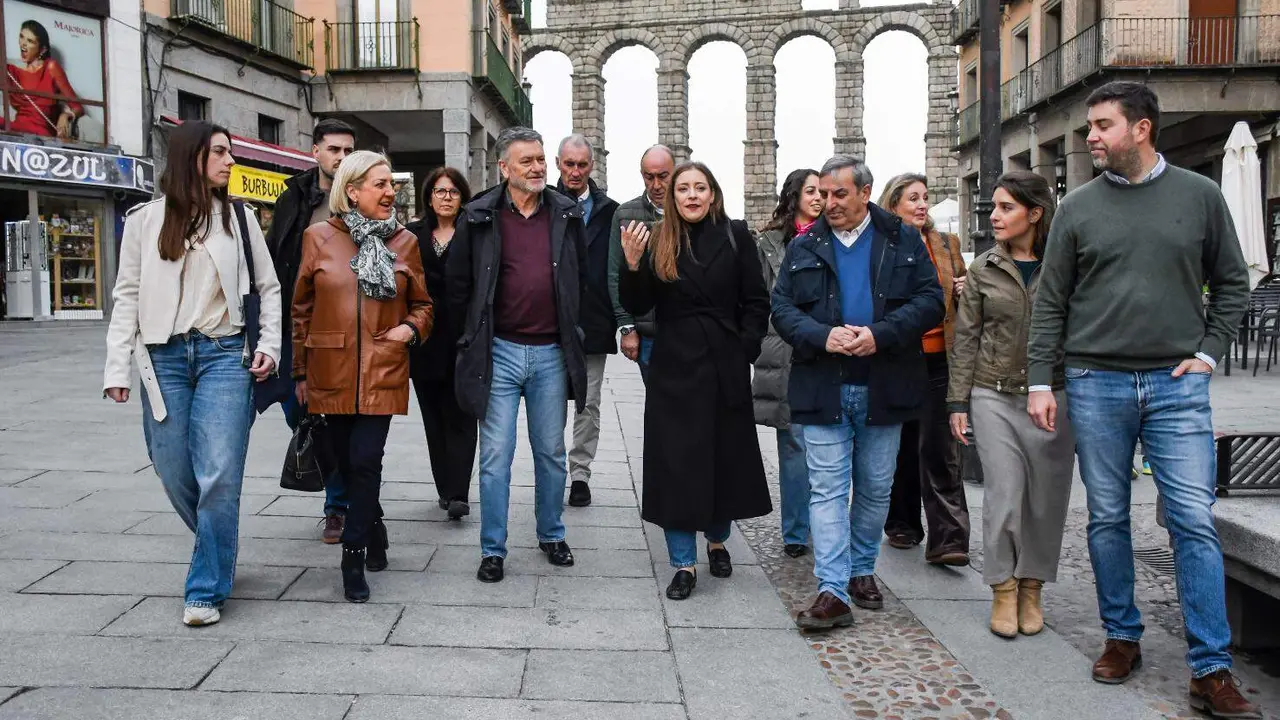La portavoz del Grupo Popular en el Congreso de los Diputados, Ester Mu&ntilde;oz, visita Segovia. Fotos: Nacho Valverde