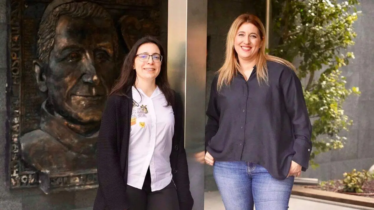 Maura Soriano, coordinadora de Protecci&oacute;n Internacional y Mar&iacute;a Gonz&aacute;lez, trabajadora social
