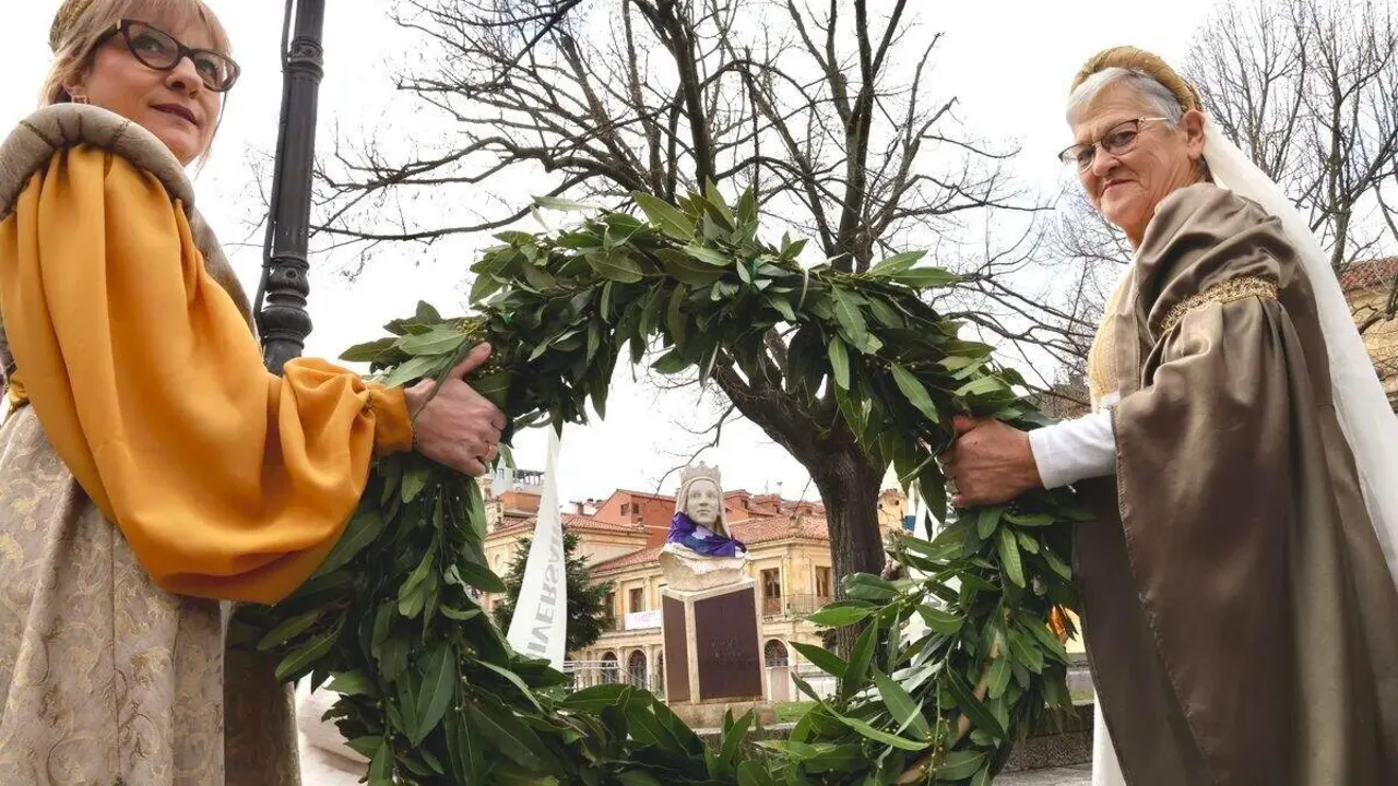 La Federaci&oacute;n de Vecinos Rey Ordo&ntilde;o de Le&oacute;n homenajea a la reina Urraca I, en el 900 aniversario de su muerte, bajo el t&iacute;tulo &lsquo;Por Urraca y todo su reino&rsquo;