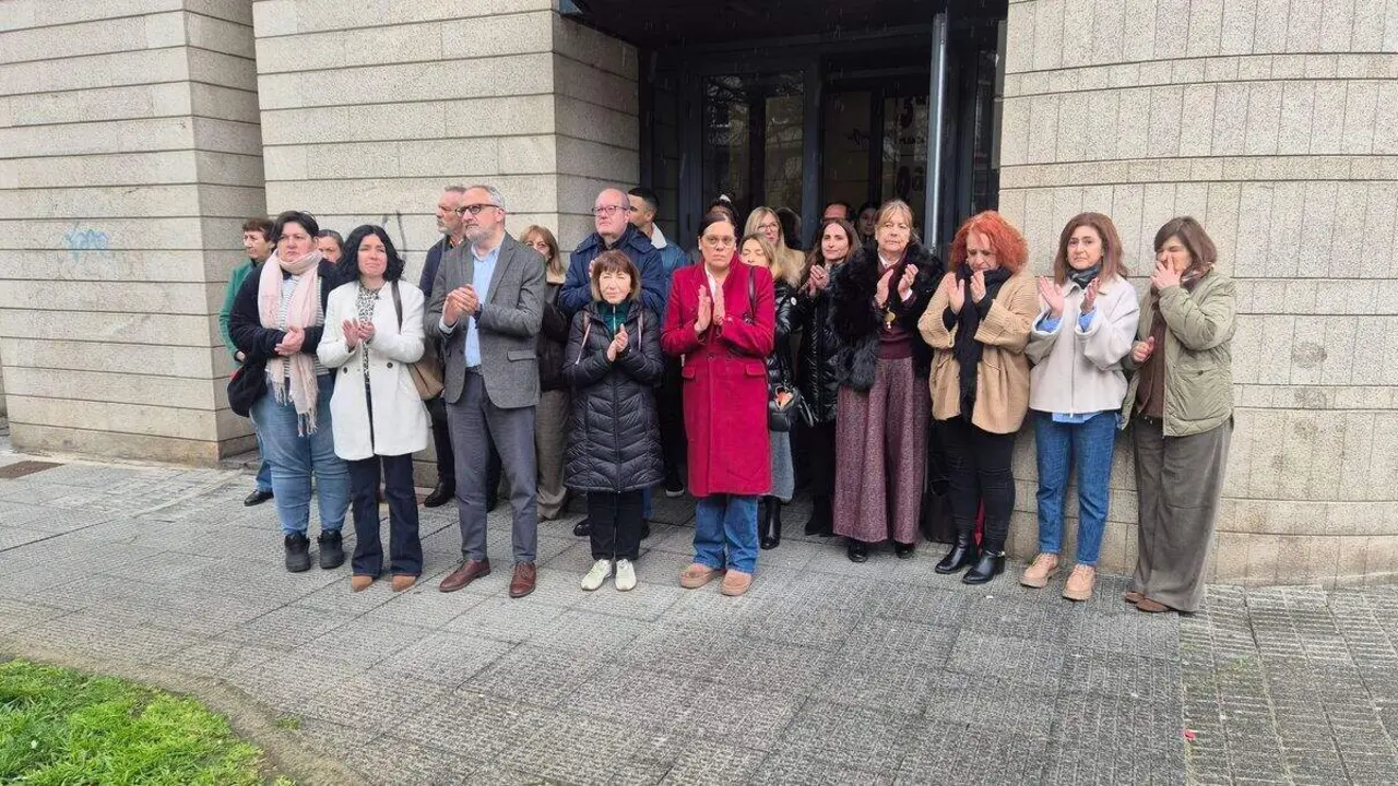 Minuto de silencio Consejo Comarcal