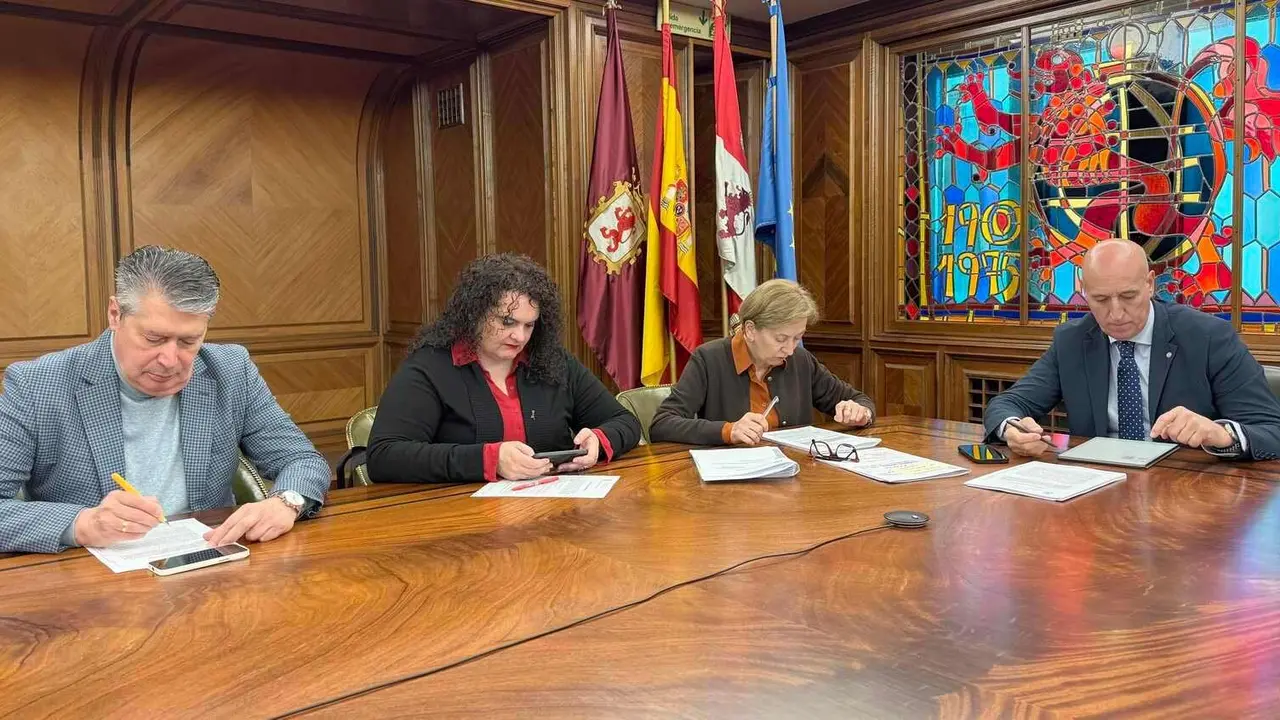 Imagen de la Junta de Gobierno Local de este viernes.