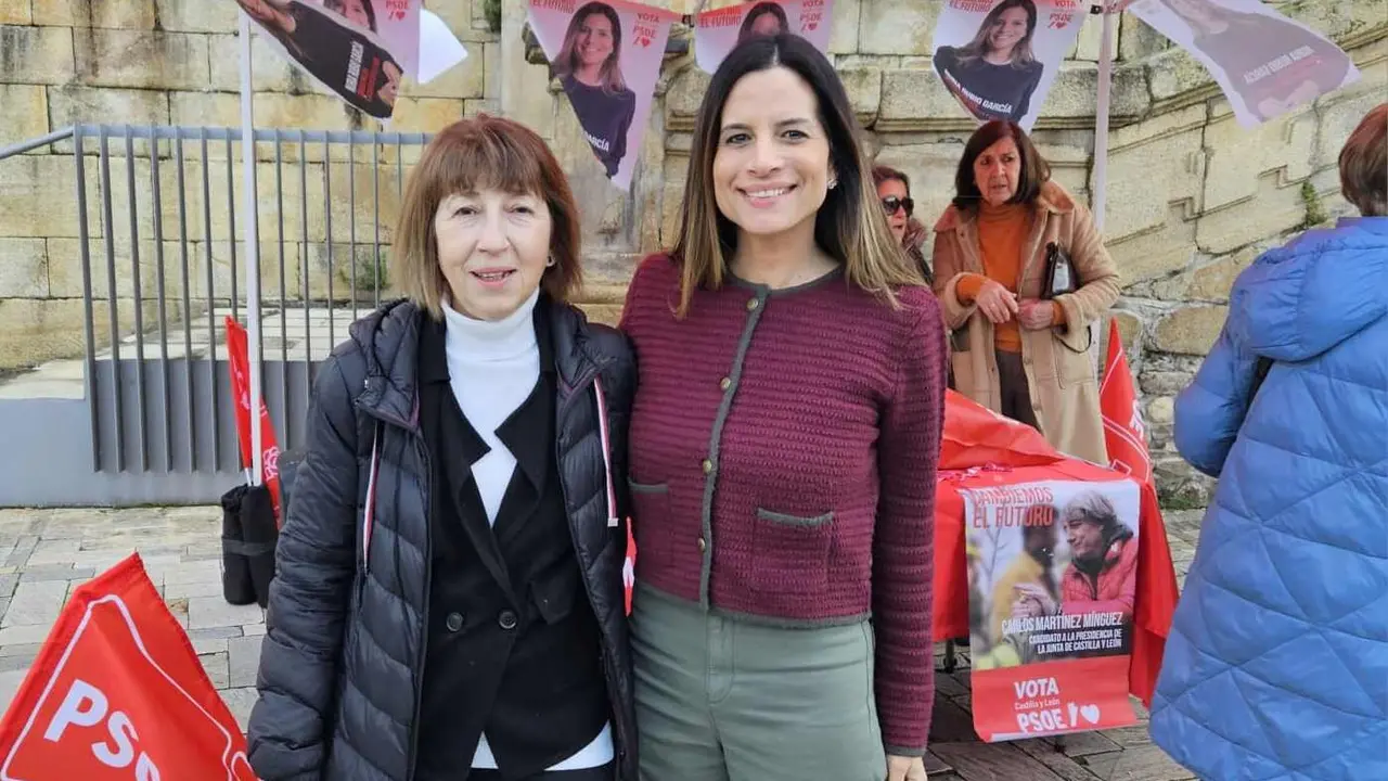 Nuria Rubio y Mabel Fern&aacute;ndez