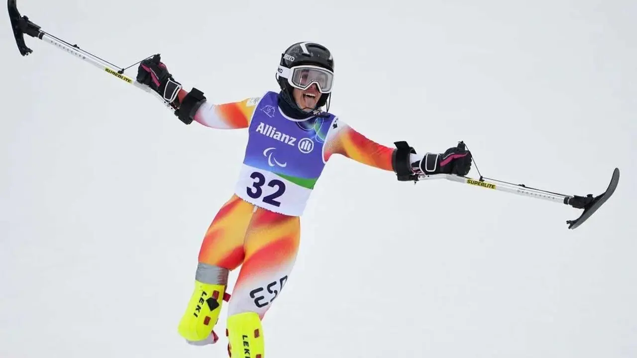 Mart&iacute;n-Granizo celebra, a lo grande, su diploma ol&iacute;mpico.