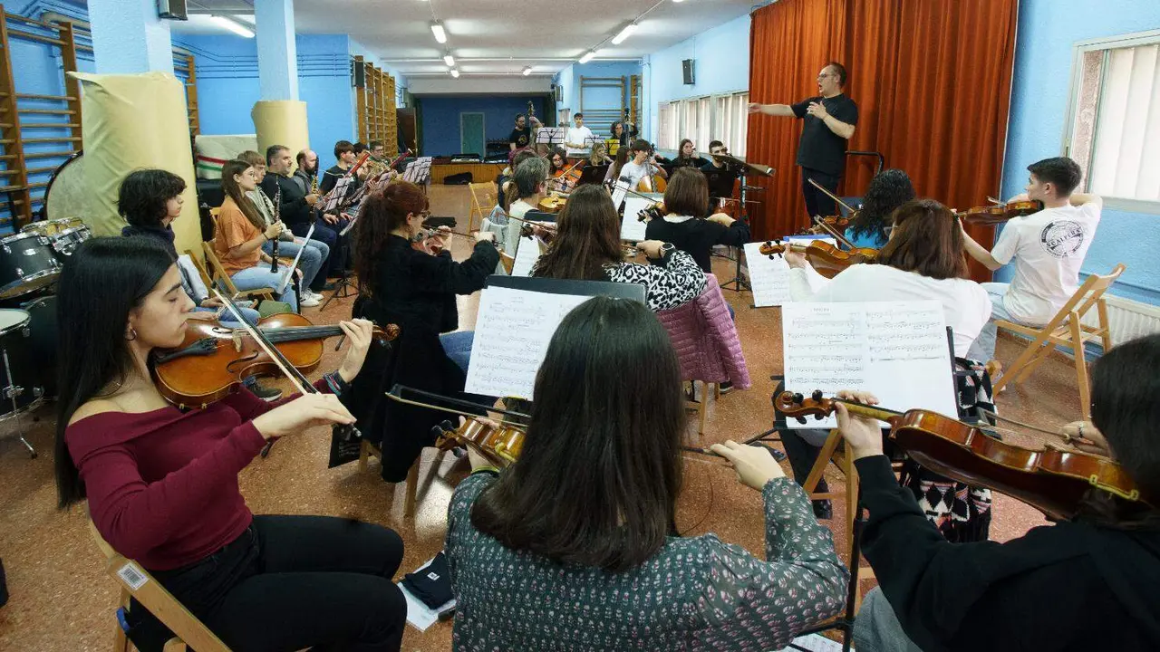 La Orquesta Sinf&oacute;nica de Ponferrada viajar&aacute; este verano a Taiw&aacute;n. Foto: C&eacute;sar S&aacute;nchez.