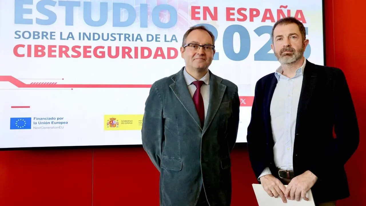 Acto de presentaci&oacute;n de las conclusiones del Estudio sobre la industria de la ciberseguridad en Espa&ntilde;a 2025. Foto: Campillo