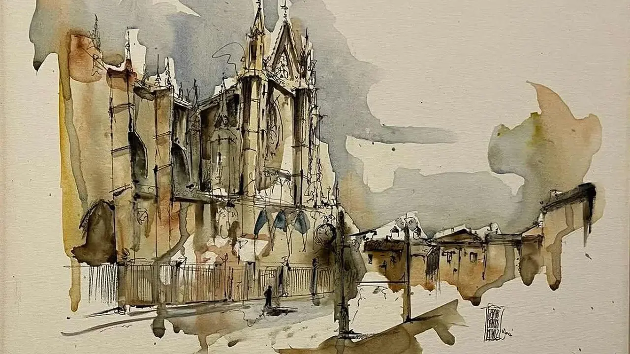 Imagen de una de las l&aacute;minas que componen la exposici&oacute;n.