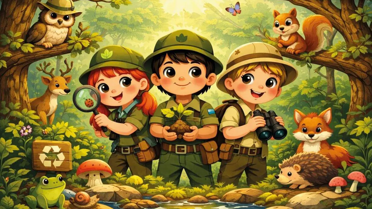 Peque&ntilde;os guardianes del bosque 1