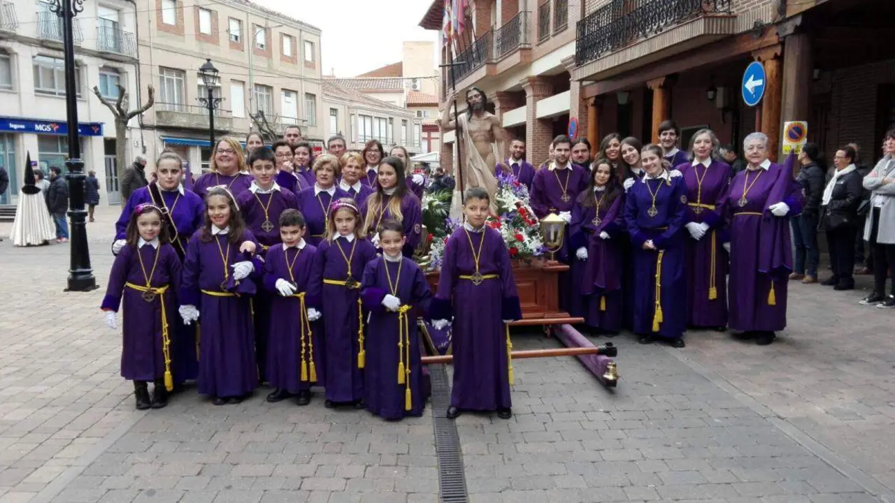 Imagen de la cofrad&iacute;a de Jes&uacute;s Nazareno en Santa Mar&iacute;a del P&aacute;ramo.