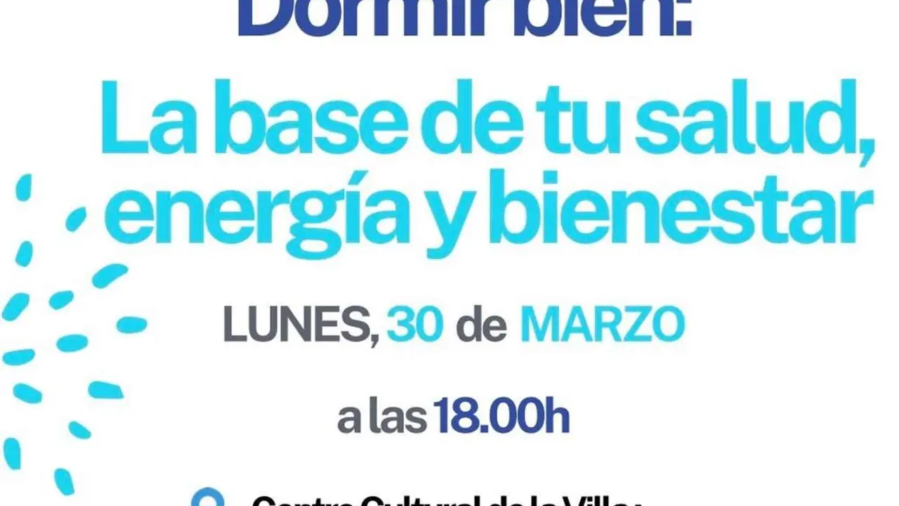 CARTEL CONFERENCIA SUE&Ntilde;O