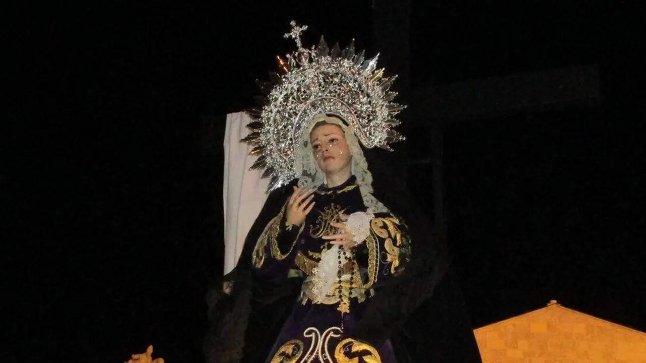 Mar&iacute;a Sant&iacute;sima del Mayor Dolor en su Soledad