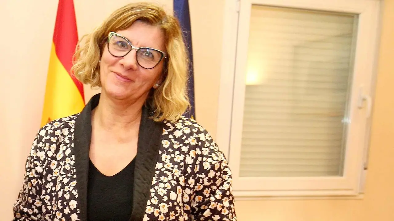 Mari Paz Mart&iacute;nez, alcaldesa de la localidad de Fabero.