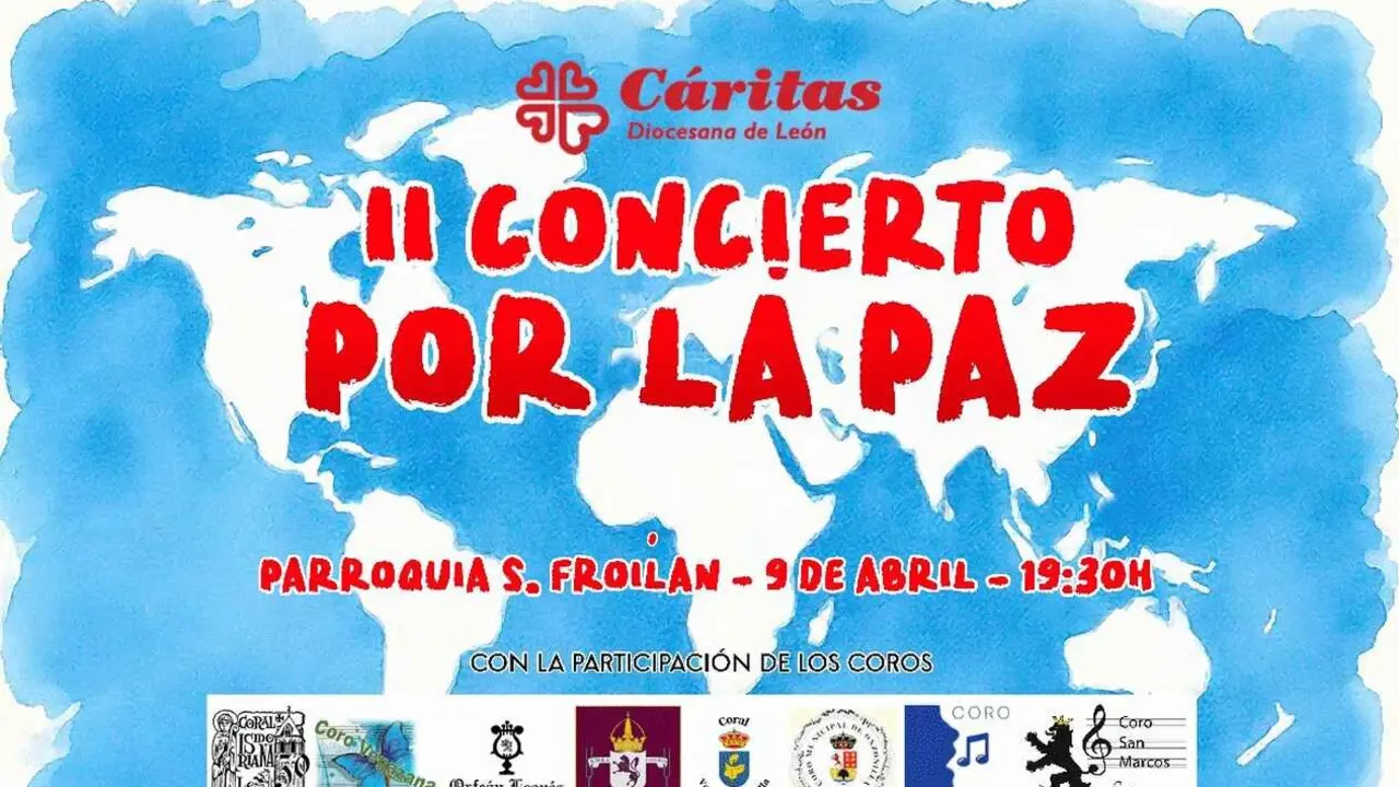 Imagen del cartel promocional del concierto.