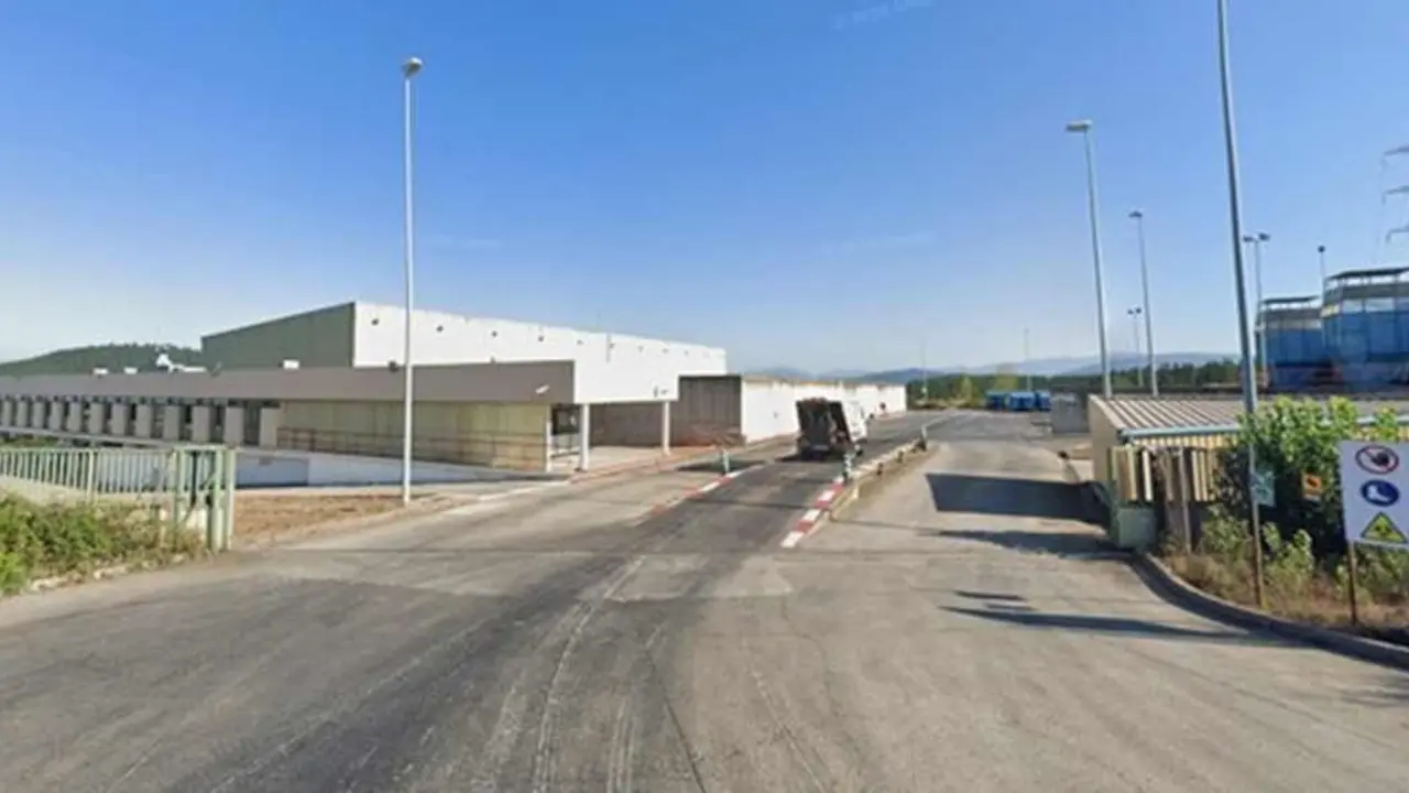 Imagen del Google Maps del Centro de Transferencias de Residuos ubicado en el pol&iacute;gono.