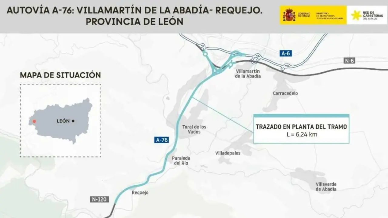 Imagen del tramo al que afecta la actuaci&oacute;n.