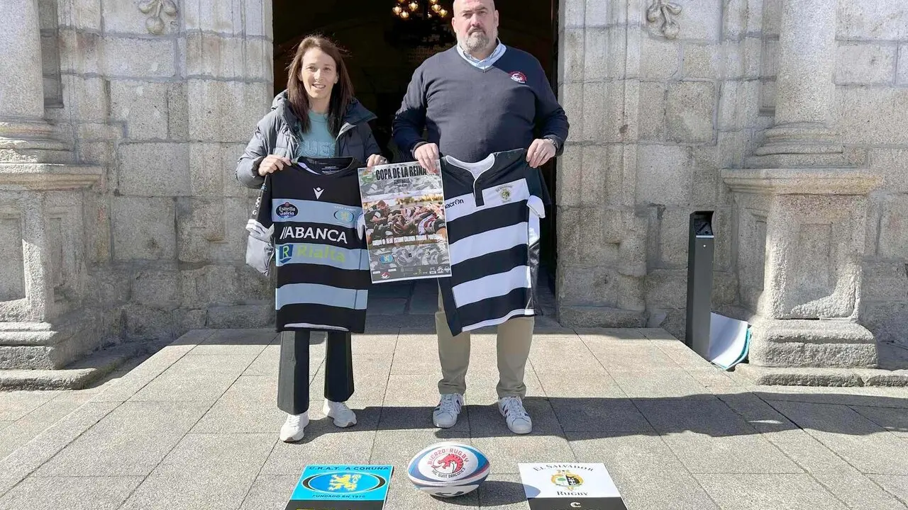 Un instante de la presentaci&oacute;n de la semifinal en Ponferrada.