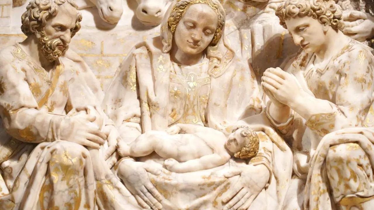 El Ministerio de Cultura ha culminado la restauraci&oacute;n del trascoro de la Catedral de Le&oacute;n, una de las grandes joyas del Renacimiento espa&ntilde;ol. La intervenci&oacute;n, que ha contado con una inversi&oacute;n cercana a los 500.000 euros, pone fin a un proceso iniciado en 2019 y que ha combinado investigaci&oacute;n, tecnolog&iacute;a avanzada y restauraci&oacute;n artesanal. Fotos: Campillo