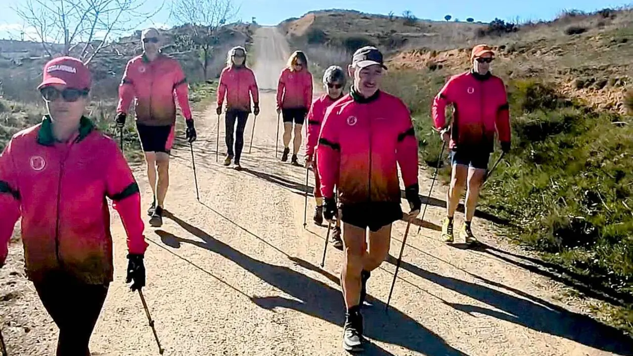El club leon&eacute;s participa en Azagra en la Copa de Espa&ntilde;a de Marcha N&oacute;rdica.