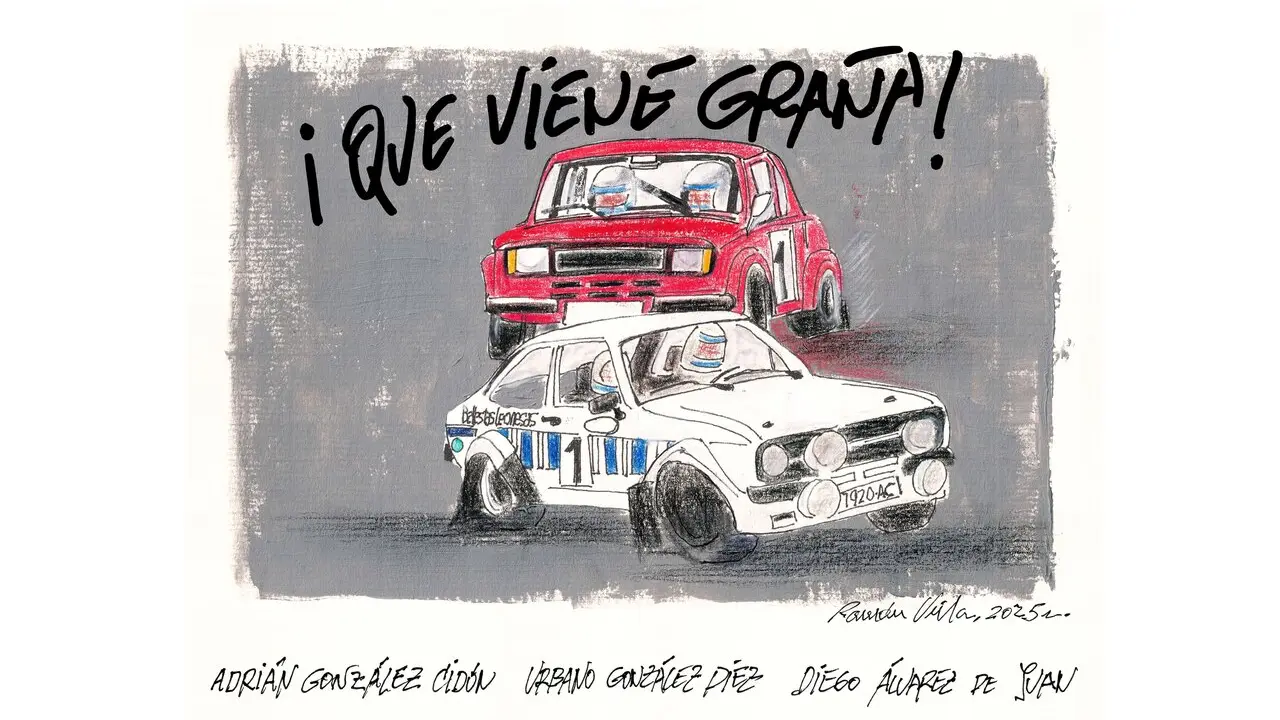 Portada de '&iexcl;Que viene Gra&ntilde;a!', obra de Ram&oacute;n Villa.