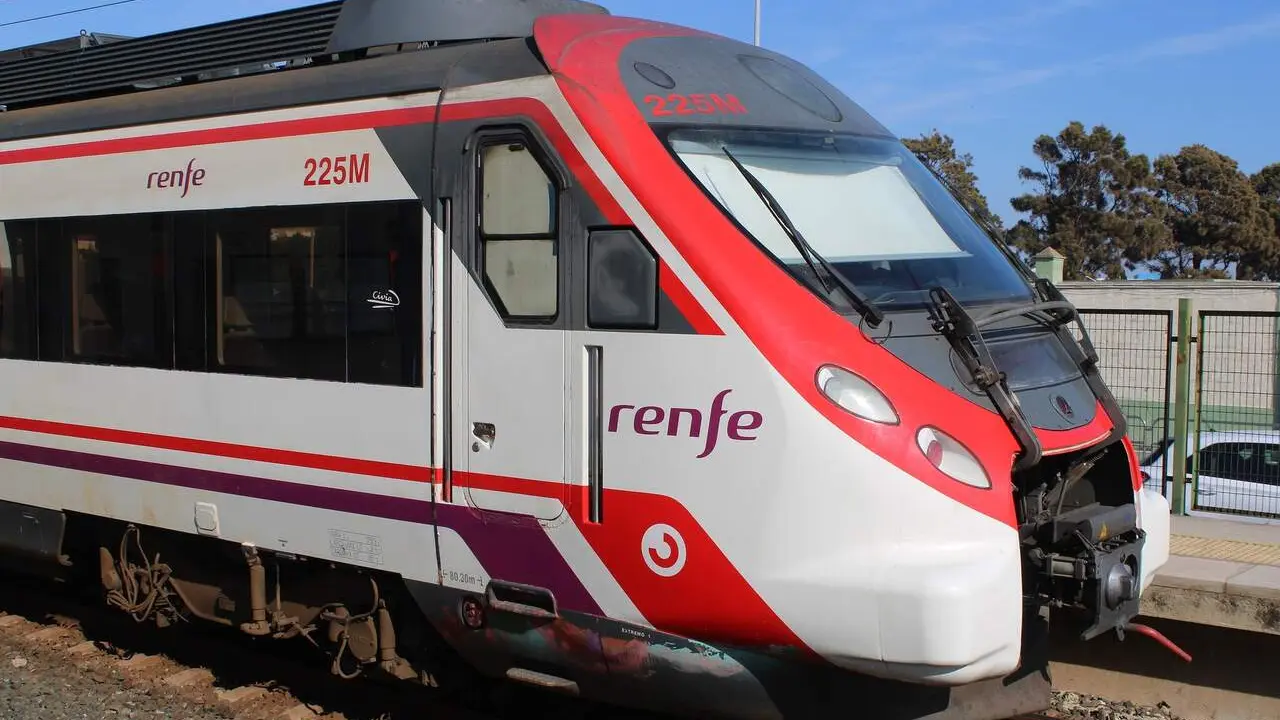 Imagen de archivo de un tren de Renfe Media Distancia.