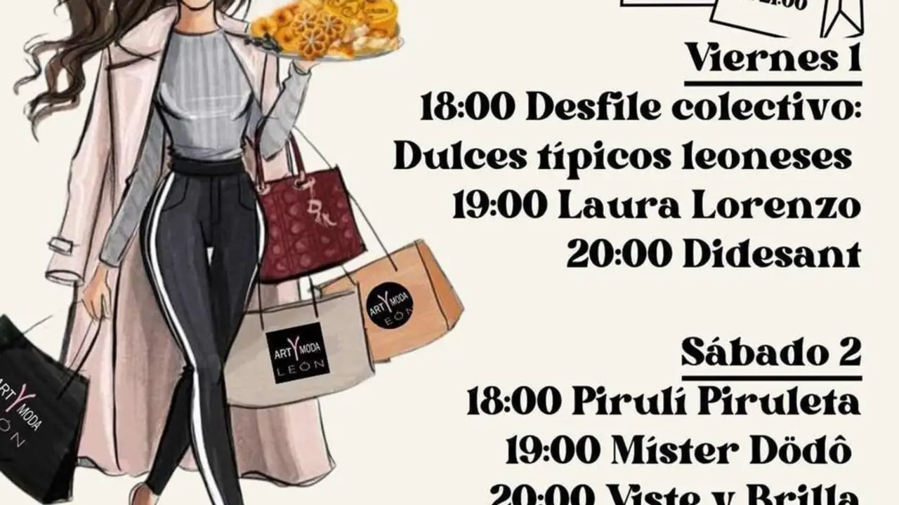 Cartel promocional de 'Moda en la calle'.