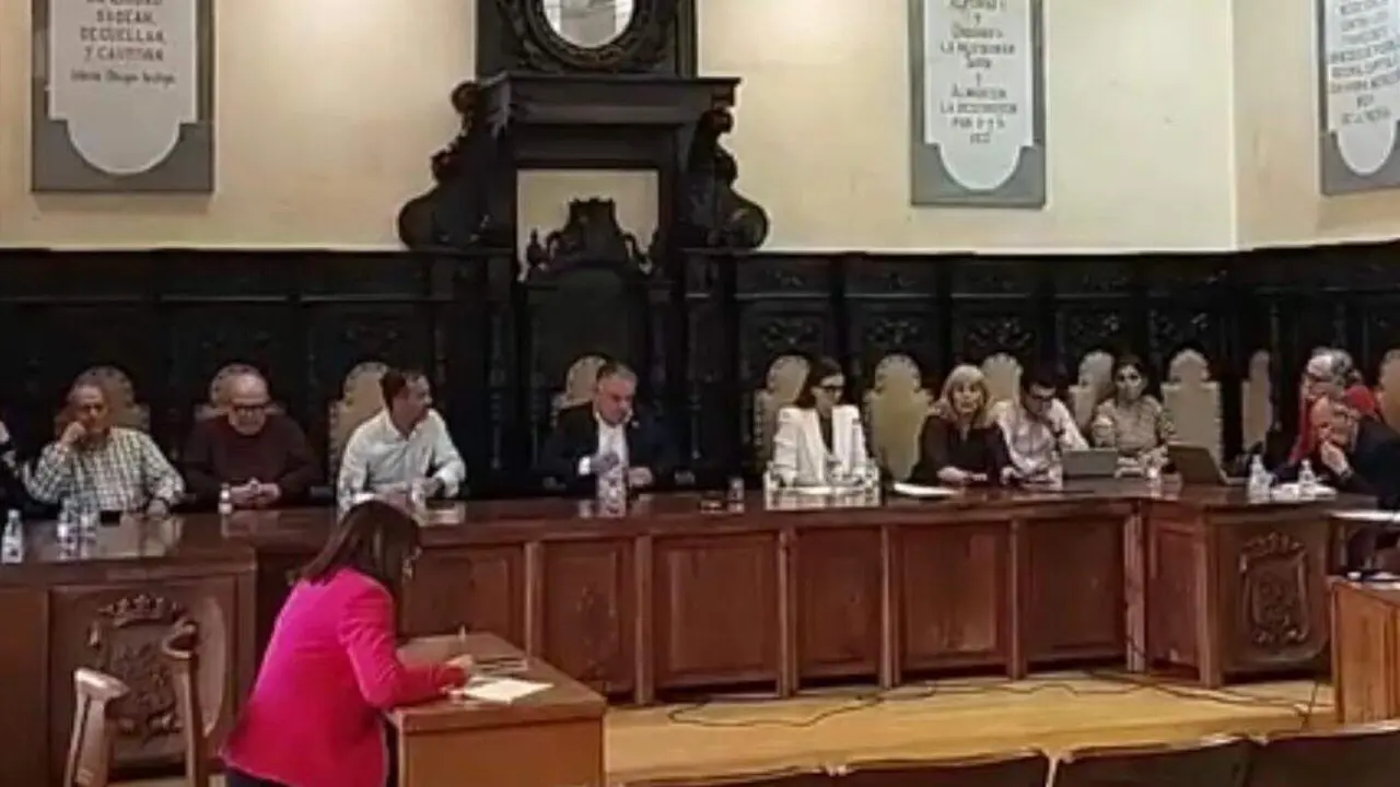 Imagen del pleno de Astorga