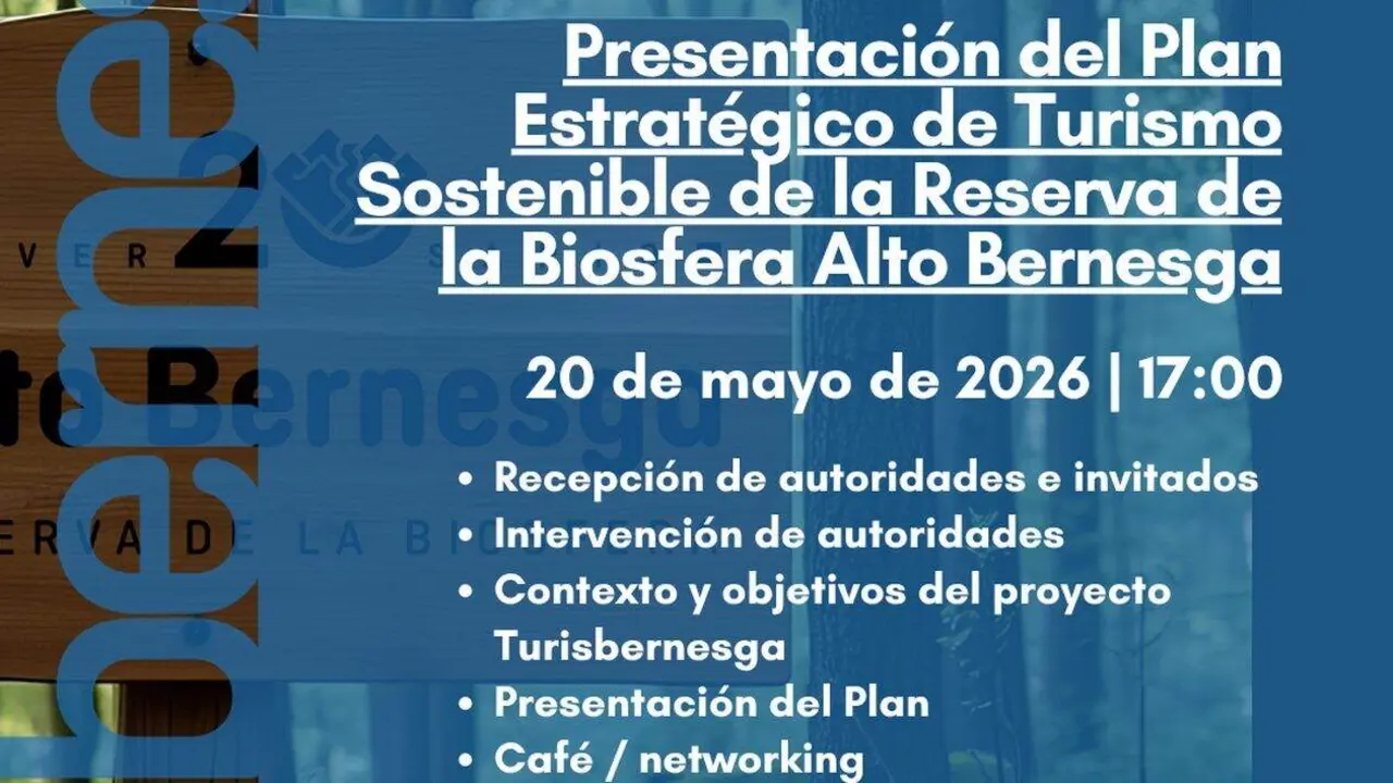 Cartel Plan Turismo Reserva de la Biosfera
