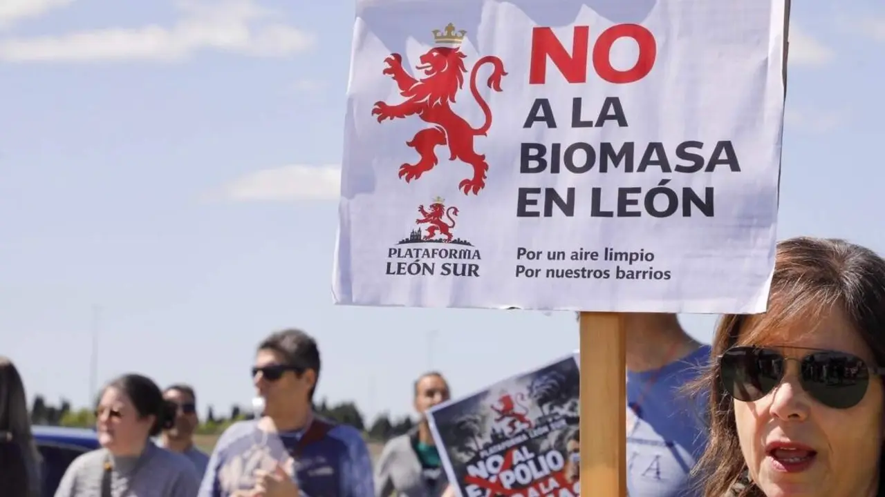 La asociaci&oacute;n vecinal de La Lastra convoca una protesta contra la planta de biomasa en Le&oacute;n