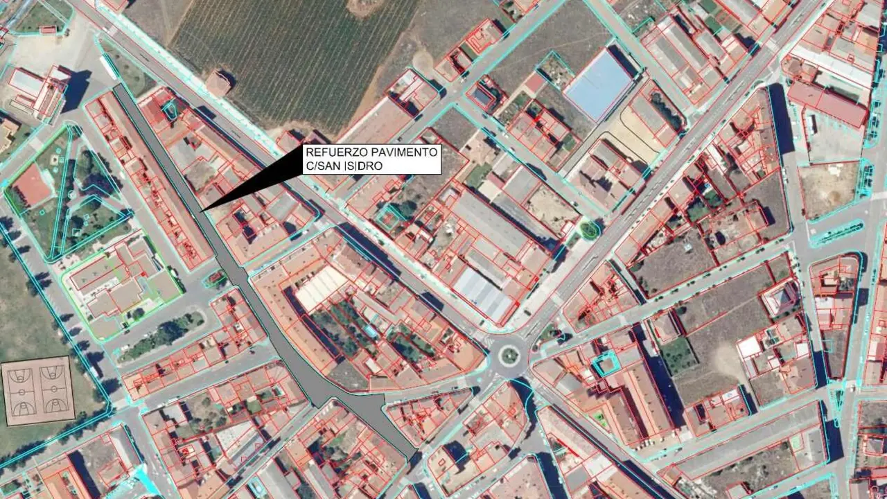 Imagen de una de las calles que tendr&aacute; mejoras en Santa Mar&iacute;a del P&aacute;ramo.