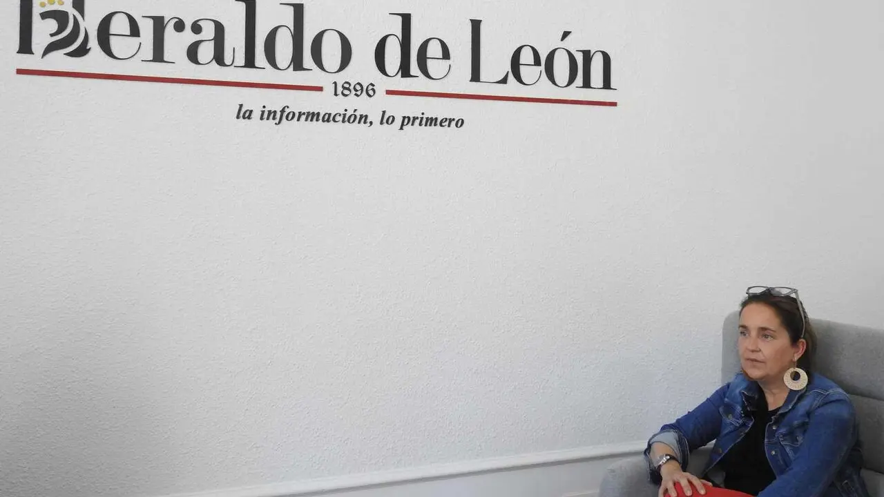 Natichu Alvarado, en el transcurso de la entrevista en Heraldo de Le&oacute;n.