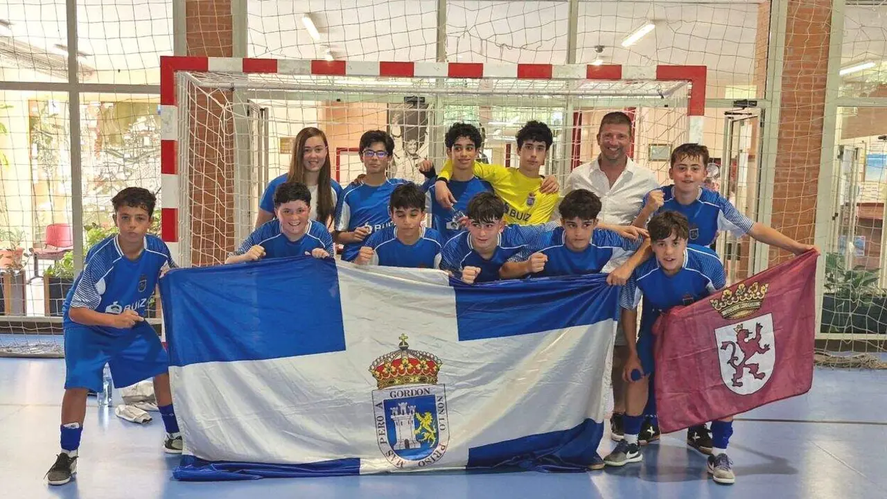 La Pola de Gord&oacute;n f&uacute;tbol sala
