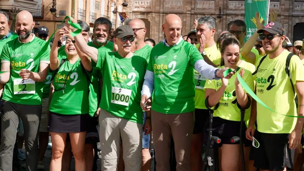 Celebraci&oacute;n de la primera edici&oacute;n de la marcha solidaria &lsquo;Reta2 x tu salud&rsquo; a favor de la Asociaci&oacute;n Espa&ntilde;ola Contra el C&aacute;ncer (AECC)