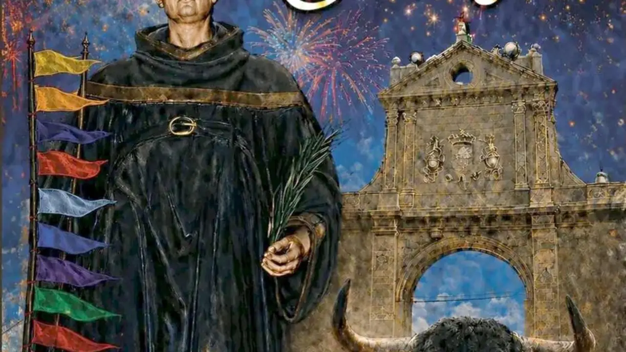Cartel del programa de las fiestas de Sahag&uacute;n.