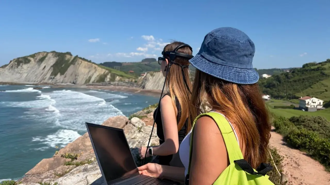Foto tomada en el transcurso de uno de los estudio en el geoparque.