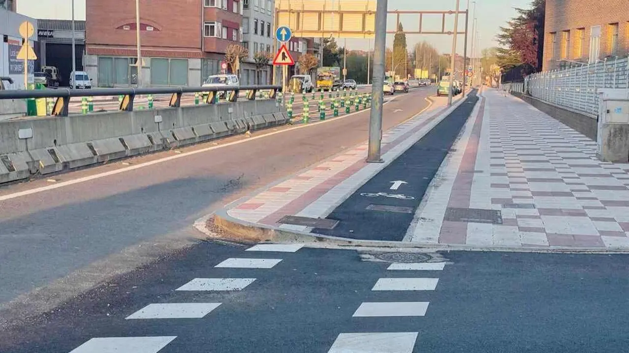 Adecuaci&oacute;n de espacio urbano para bicicletas.