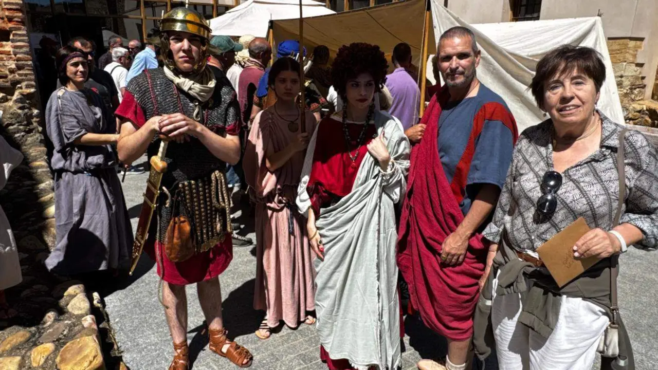 El Centro de Interpretaci&oacute;n Le&oacute;n Romano revive el campamento de la Legio VII Gemina para conmemorar el &lsquo;Natalicio del &Aacute;guila&rsquo;. Foto: Ayto. Le&oacute;n.