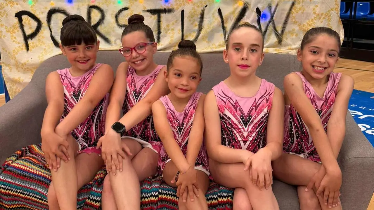 El R&iacute;tmica Contrapunto suma seis medallas en el Torneo Maravillas. El club maragato firma una destacada actuaci&oacute;n en Salamanca y ya prepara la clausura de la temporada en Astorga.
