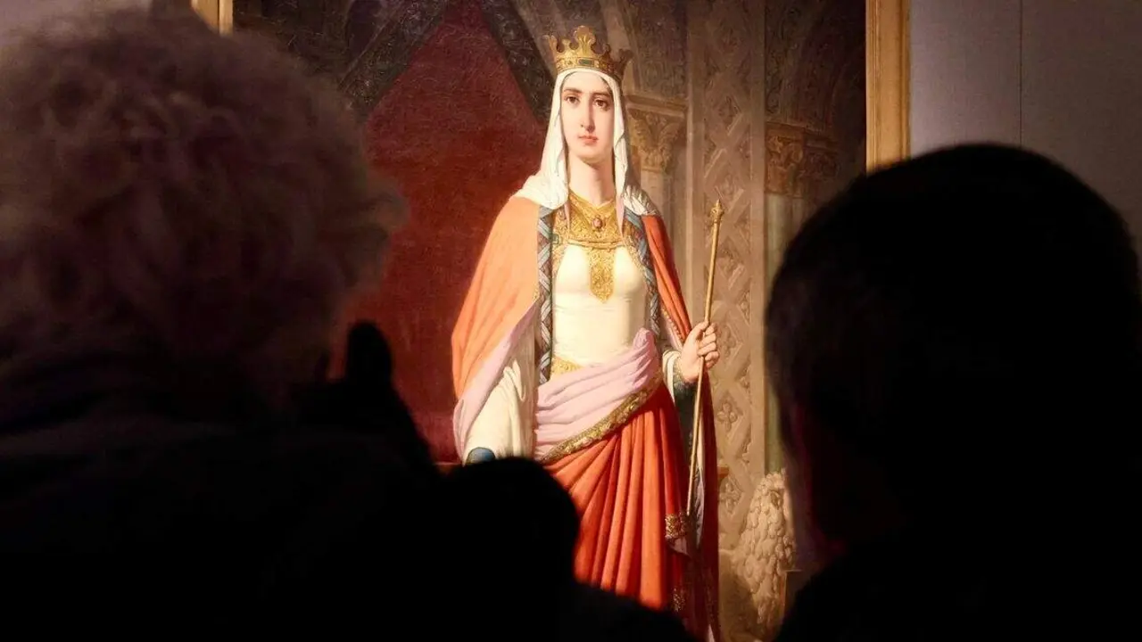 El alcalde de Le&oacute;n, Jos&eacute; Antonio Diez, asiste a la visita guiada a la exposici&oacute;n &lsquo;Reina Ella. Urraca I de Le&oacute;n [1109-1126]&rsquo;