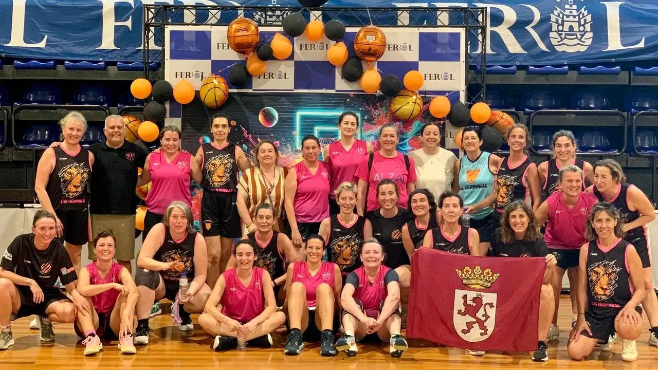 Las Herminias llevaron el nombre de Le&oacute;n al torneo Cidade de Ferrol, una cita que reuni&oacute; a diez equipos veteranos y confirm&oacute; el auge del deporte femenino m&aacute;s all&aacute; de los 35 a&ntilde;os