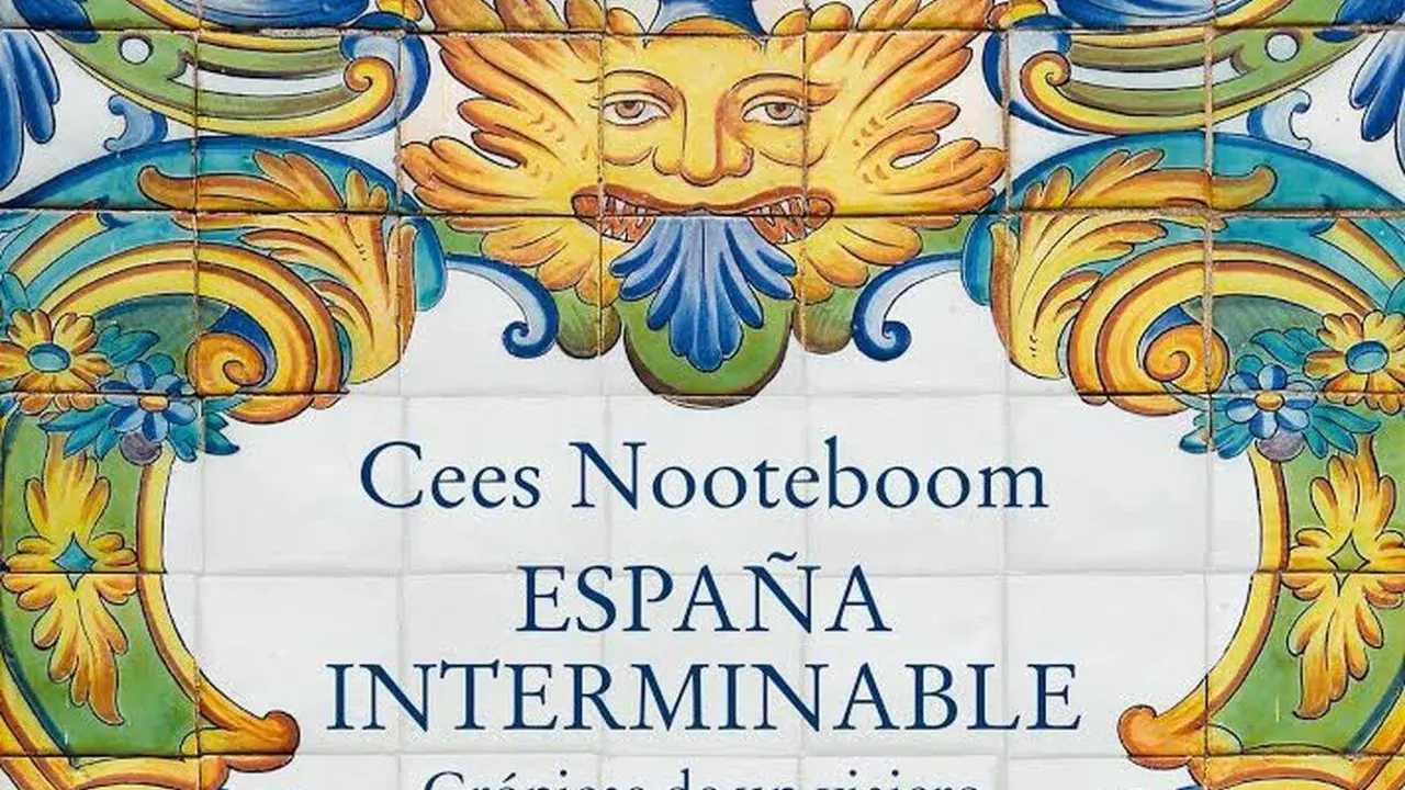 Fragmento de la portada de 'Espa&ntilde;a interminable. Cr&oacute;nicas de un viajero' (Siruela).