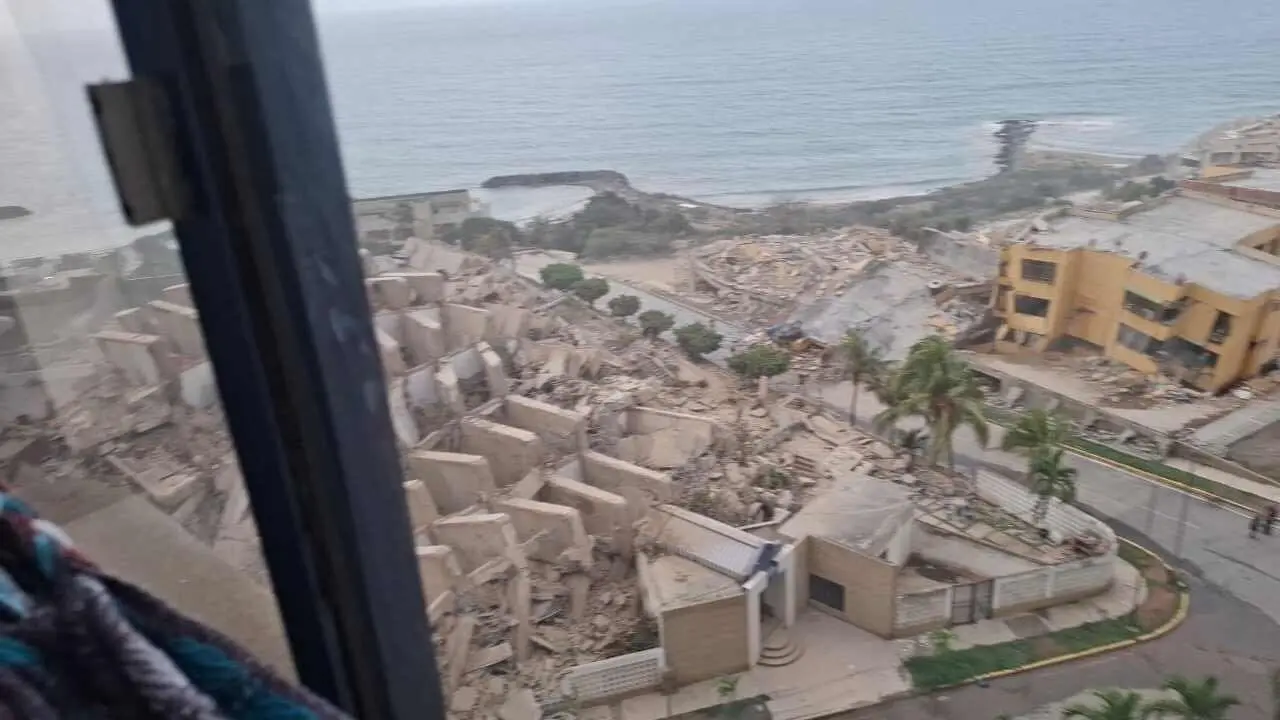 Im&aacute;genes del terremoto en Venezuela, con visibles destrozos en todo el pa&iacute;s y la previsi&oacute;n de cientos de muertos.