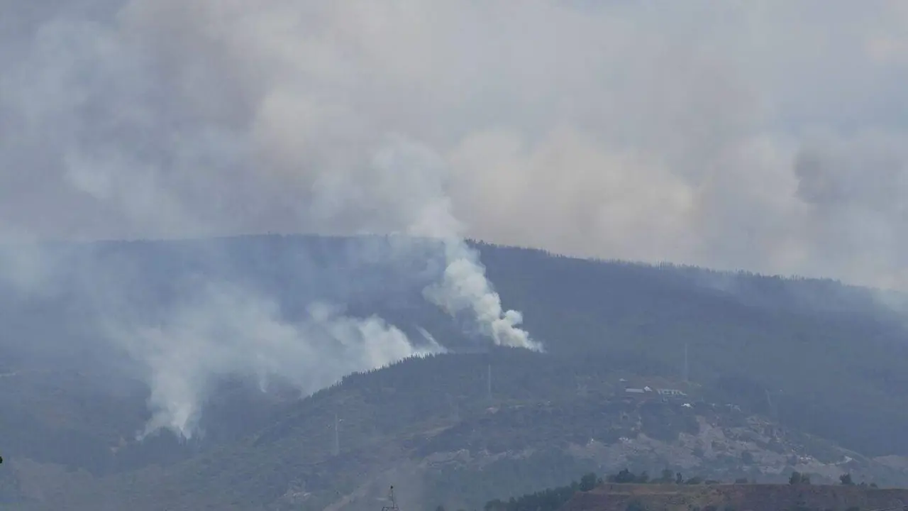 Incendio en el municipio de Congosto (Le&oacute;n)