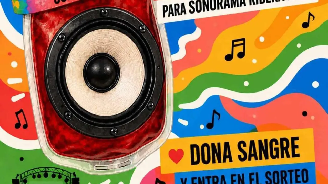 Cartel promocional realizado para incentivar las donaciones.