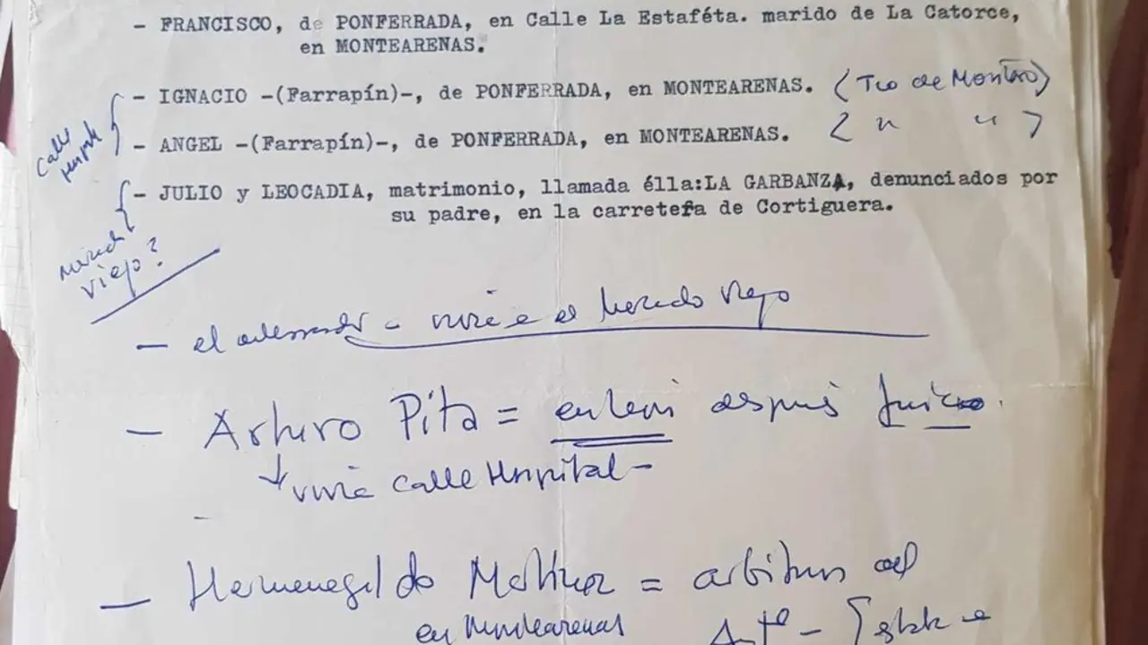 Documento Barcia Los Garbanzos