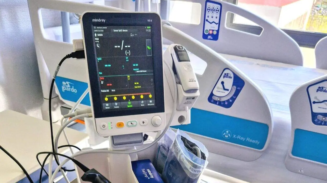 Los nuevos monitores de constantes vitales en el Hospital El Bierzo