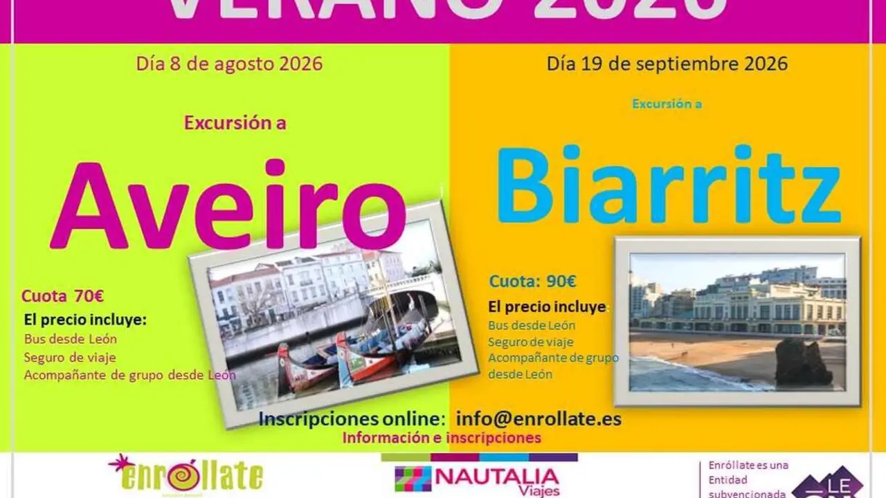 Imagen de los carteles promocionales de la actividad.