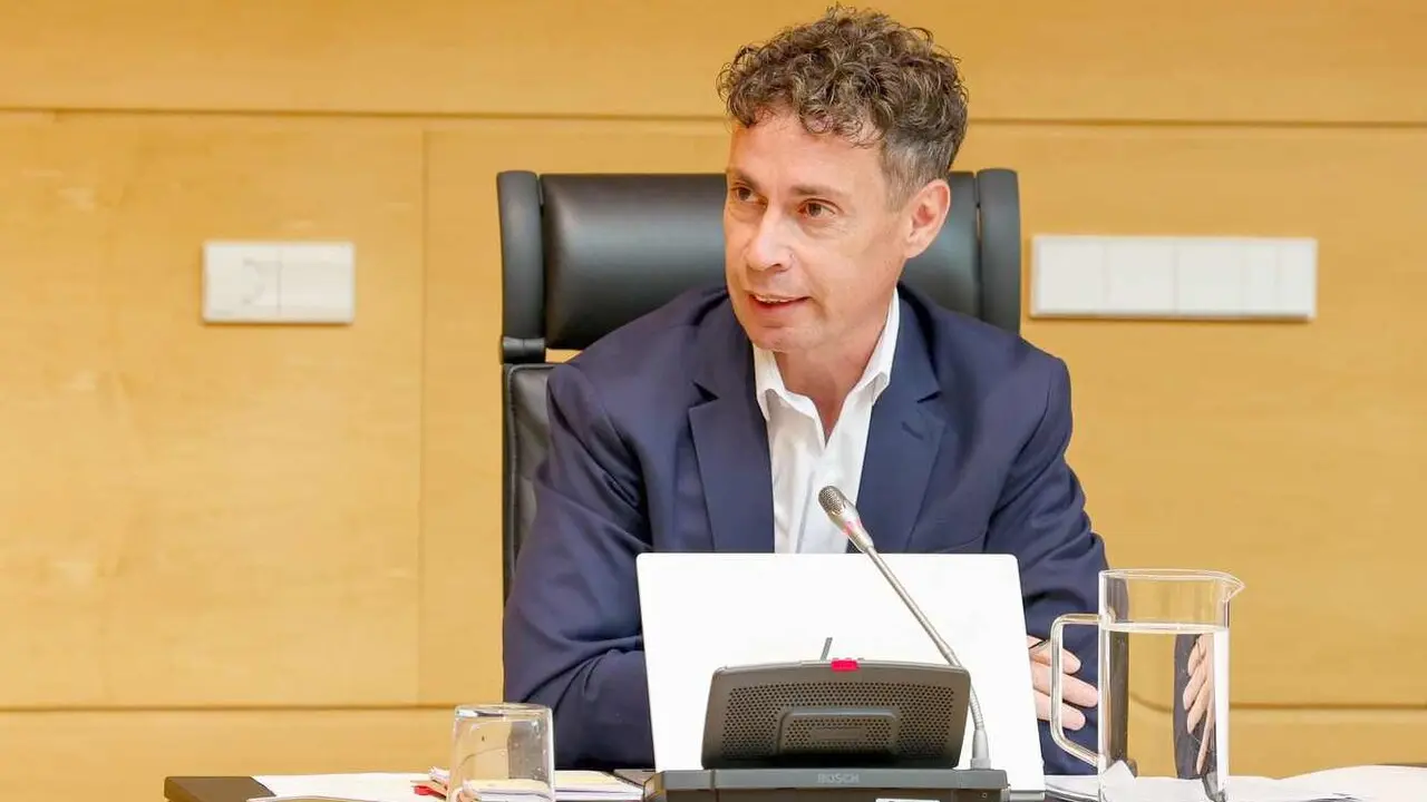 Mario Rivas, durante su comparecencia por la comisi&oacute;n Agricultura.